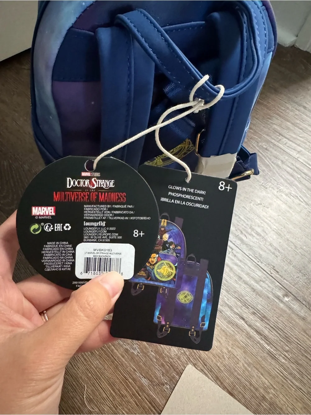 Loungefly Doctor Strange Multiverse Mini Backpack - Purple